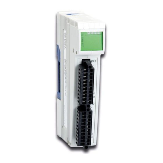 Jetter JX3-THI2-TC Peripheral Module Manuals