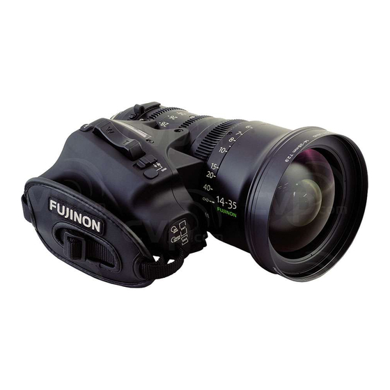 FujiFilm FUJINON ZK Cabrio Series Operation Manual