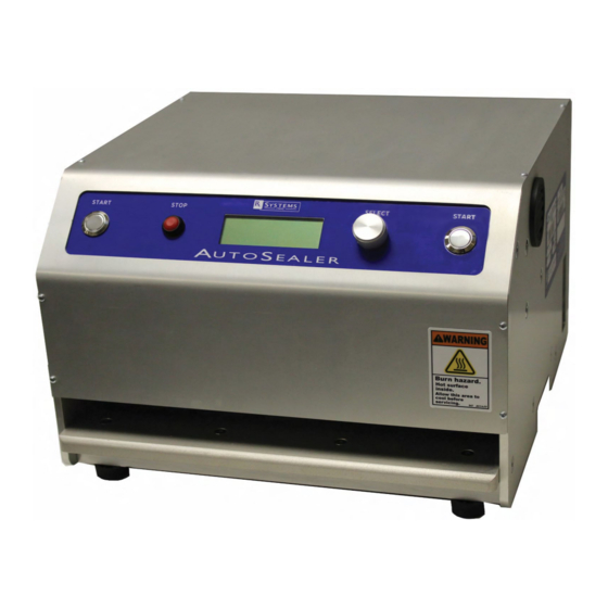Rx Systems AutoSealer 1002 User Manual