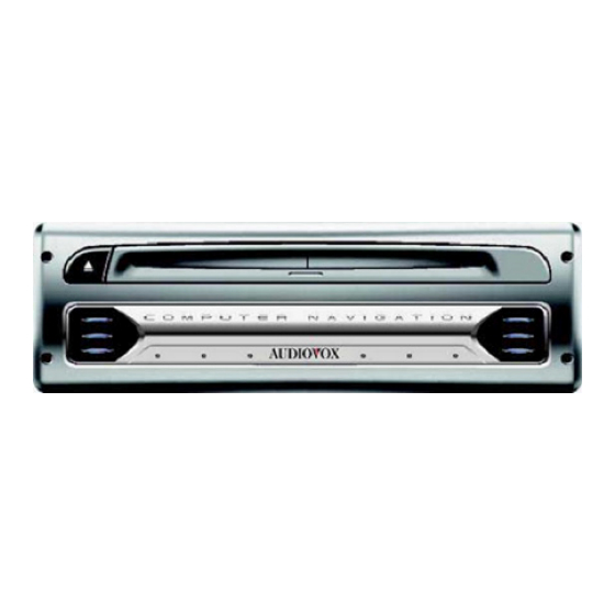 Audiovox NPD5500 Owner's Manual