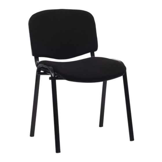 J.Burrows WINDSOR VISITOR CHAIR JBWINDSVBK Assembly Instructions Manual