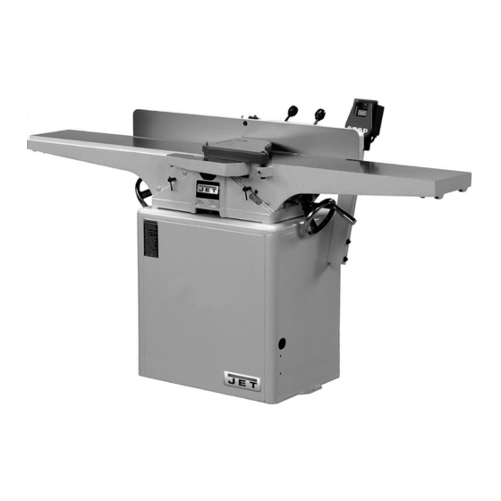 Jet JWJ-8CS Operating Instructions And Parts Manual