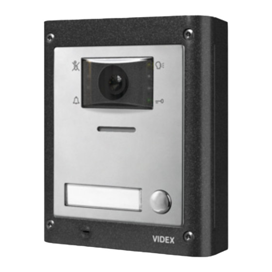 Videx ESVKX-2 Installation Handbook
