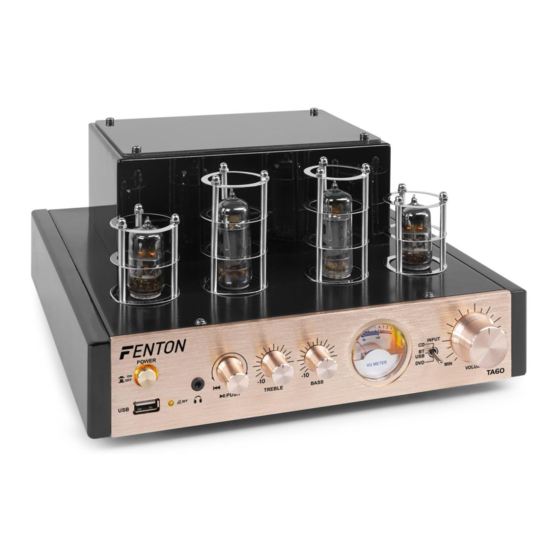 Fenton TA60 Instruction Manual