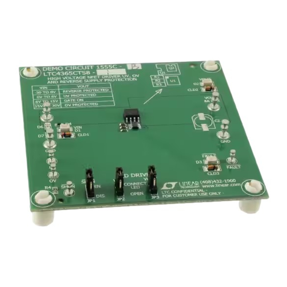 Linear Technology LTC4365 Demo Manual