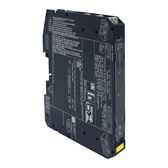 GMI D5093S-TB Instruction & Safety Manual