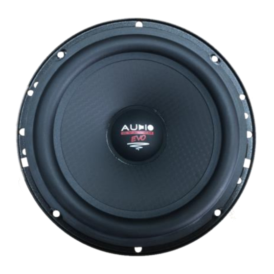 Audio System EX 200 SQ EVO3 User Manual