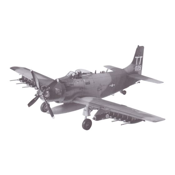 Tamiya DOUGLAS A-1J SKYRAIDER U.S. AIR FORCE Quick Start Manual