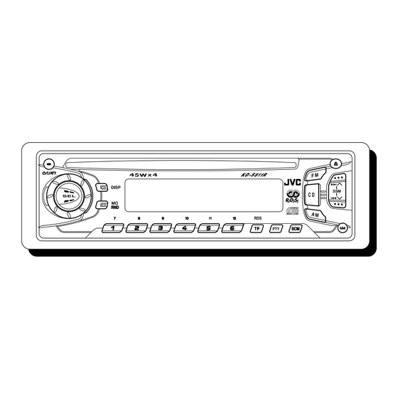 JVC KD-S711R Instructions Manual
