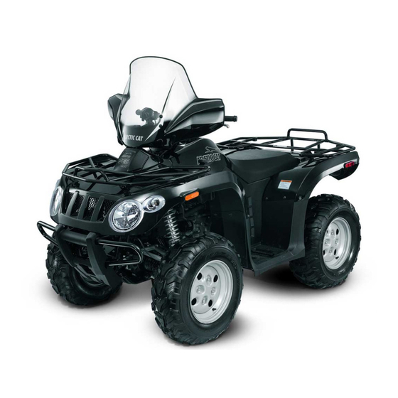 Arctic Cat 366 2010 Operator's Manual