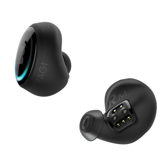 Bragi The Dash Quick Introduction Manual