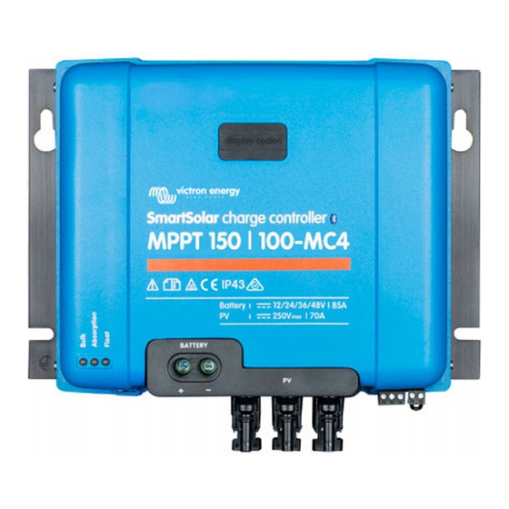 Victron energy SmartSolar MPPT 150/85 Series Manual
