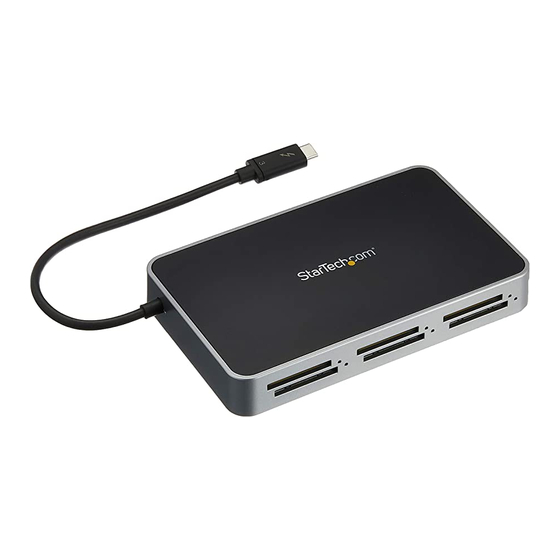 StarTech.com Thunderbolt 3 Quick Start Manual