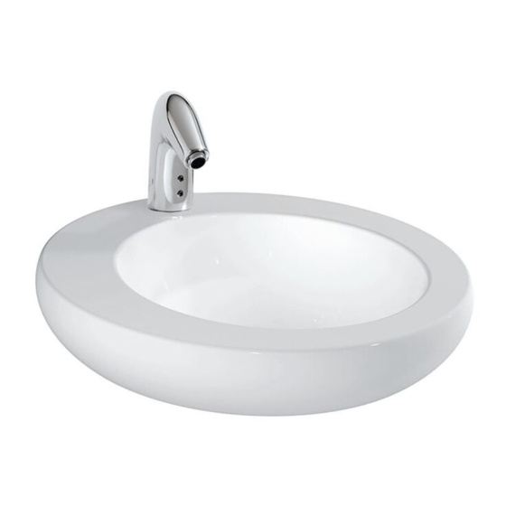 Reece Laufen ILBAGNOALESSI One Drop In Basin 500 Installation