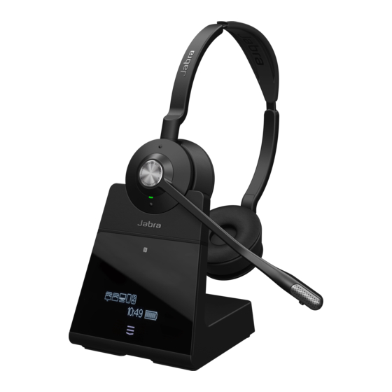 Jabra Engage 75 Mono Quick Start Manual