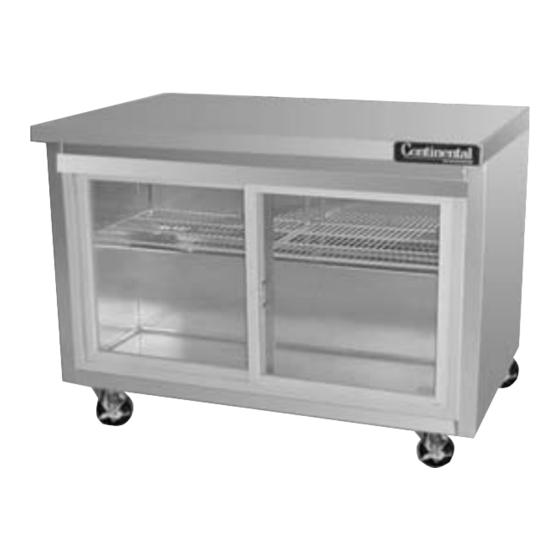 Continental Refrigerator SW48-SGD Specifications