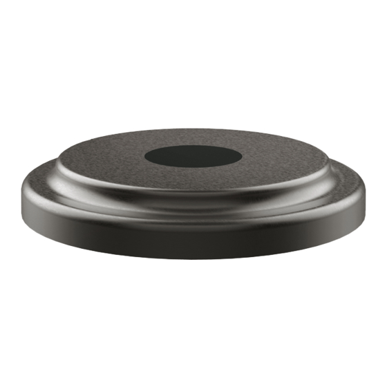 Gessi Inciso 58018 Manual