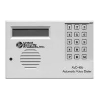 United Security Products AVD-45 Installation And Instruction Manual