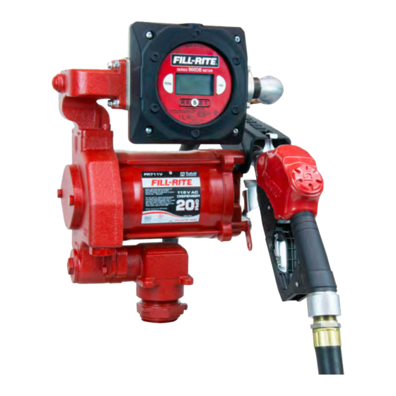 Tuthill FILL-RITE FR700VN Series Installation And Operation Manual