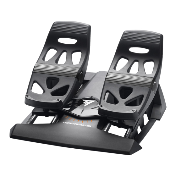 Thrustmaster TFRP Flight Rudder Pedals Manuals