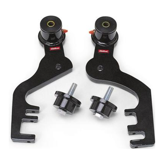 Edelbrock 5213 Installation Instructions
