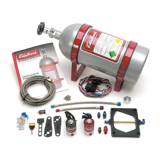 Edelbrock Performer 70070 Installation Instructions Manual