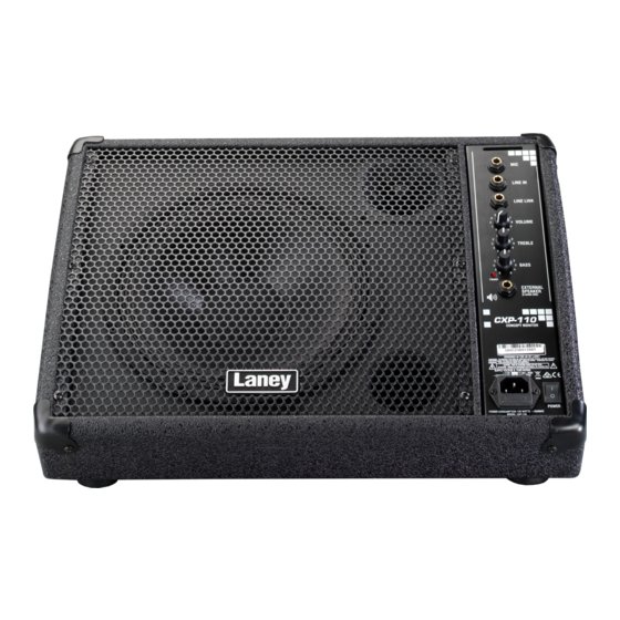 Laney CXP-110 User Manual