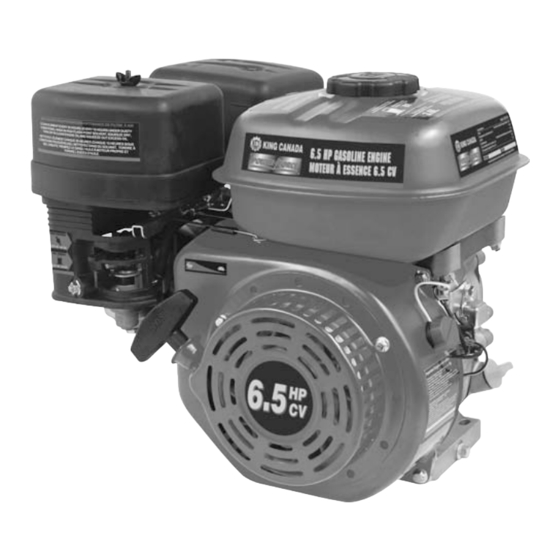 King Canada KCG-65 Instruction Manual