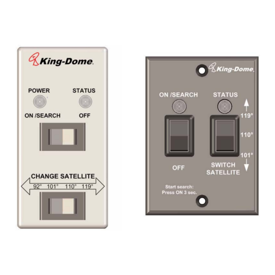 King-Dome 9702 Installation And Operating Instructions Manual