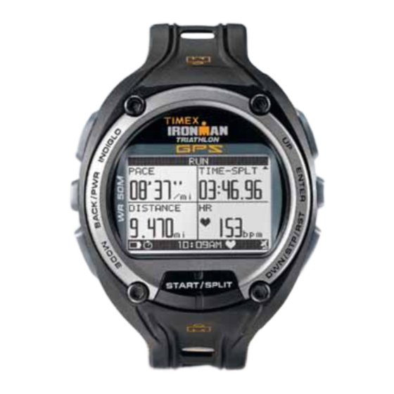 Timex Global trainer User Manual