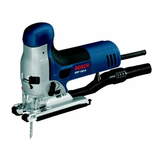 Bosch GST Professional 120 E Original Instructions Manual