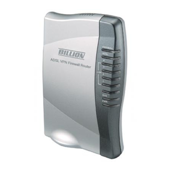 Billion BIPAC 7402 User Manual
