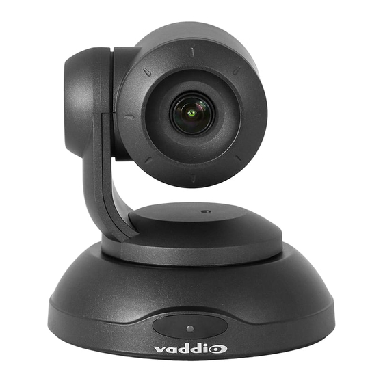 VADDIO ConferenceSHOT FX Installation Manual