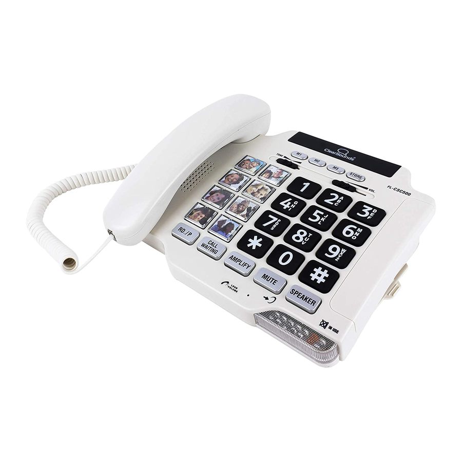 ClearSounds CSC500 Datasheet