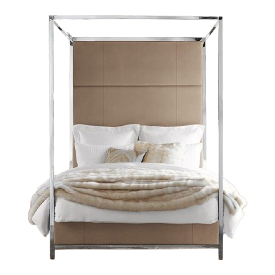 Williams-Sonoma Mercer Bed Tall Queen Quick Start Manual