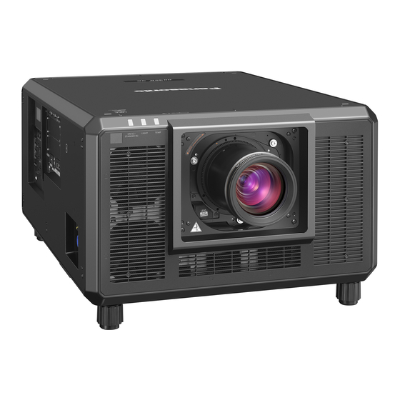 Panasonic PT-RQ35K Operating Instructions Manual