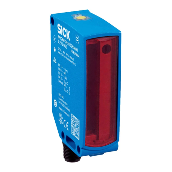 SICK RAY26 Operating Instructions Manual