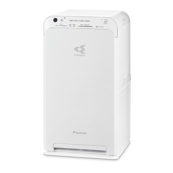 Daikin STREAMER MC55W Operation Manual