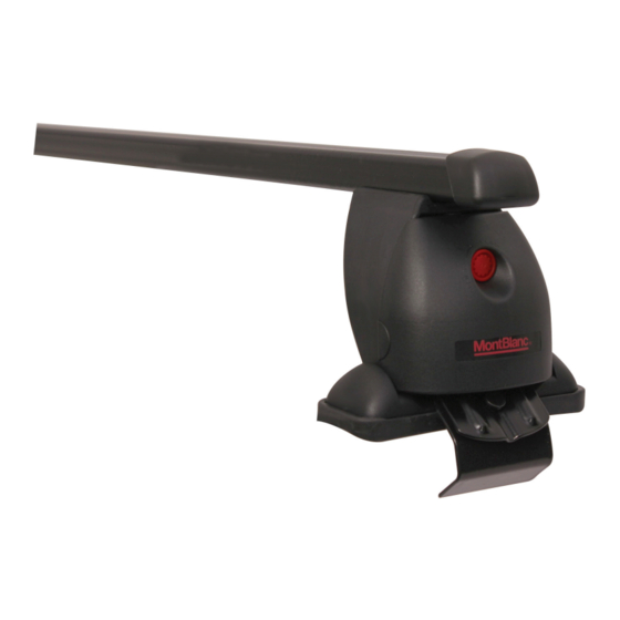 Mont Blanc RoofBar Flex 3 BU1 Fitting Instructions Manual