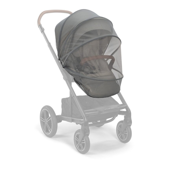 Nuna Stroller insect net Instructions