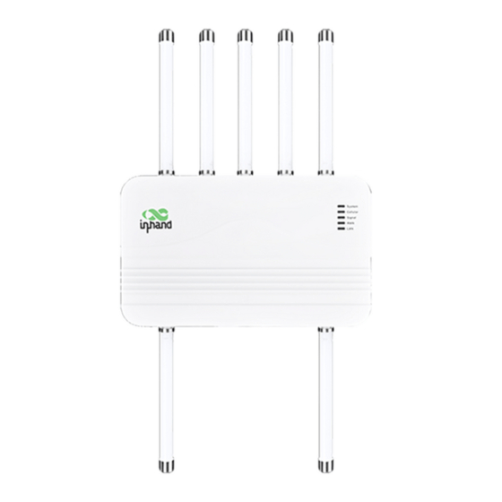 User Manuals: InHand ODU2002 Cloud-Managed 5G Router