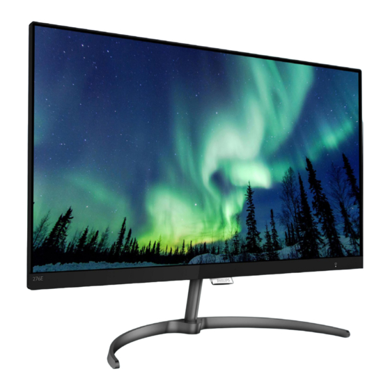 Philips E Line 276E8 User Manual