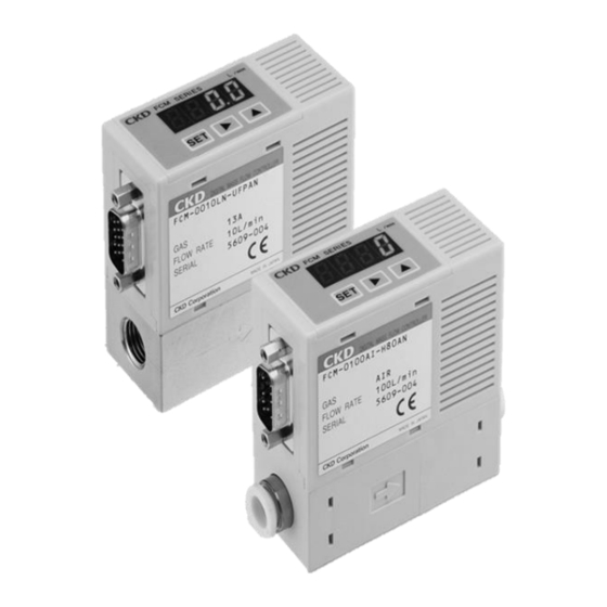 CKD Rapiflow FCM Series Instruction Manual