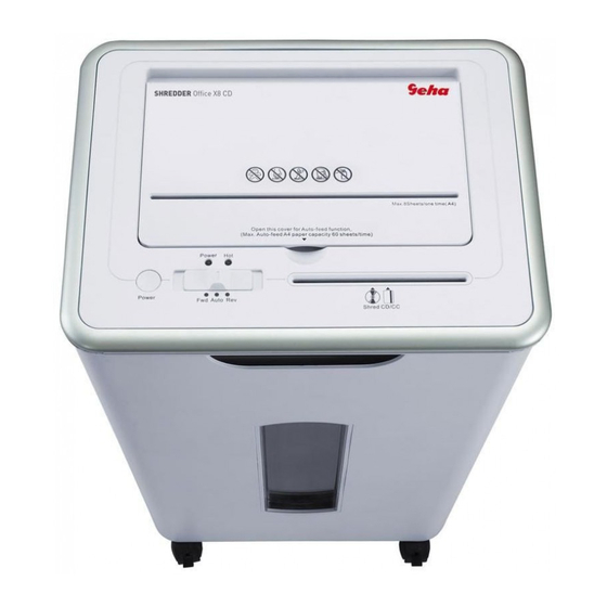 GEHA OFFICE X8 CD Manual