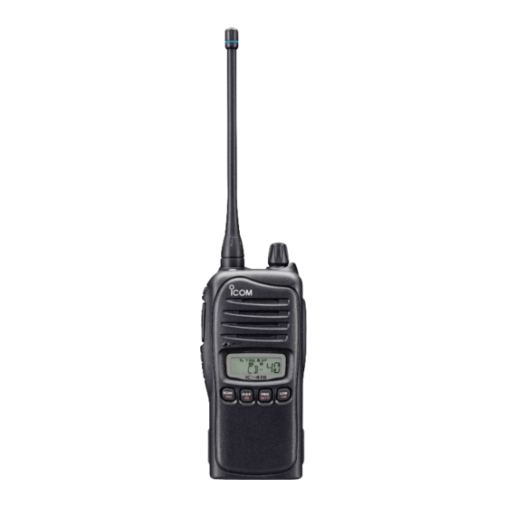 Icom IC-41S Instruction Manual