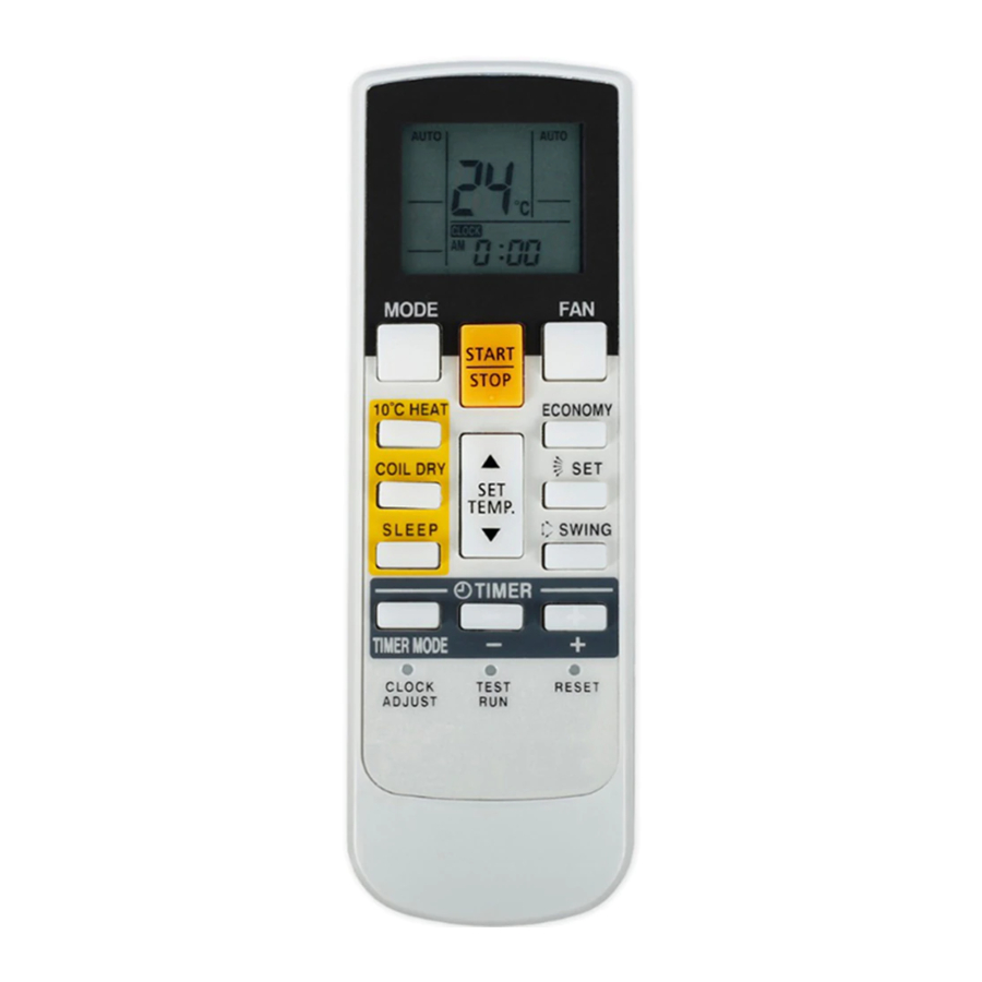 fujitsu wired remote