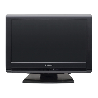 Sylvania LC200SL8 20 Inch Flat Screen S Video LCD Color TV W/ Instruction  Manual