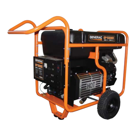 GENERAC POWER SYSTEMS GP15000E GP SERIES SPECIFICATION Pdf Download