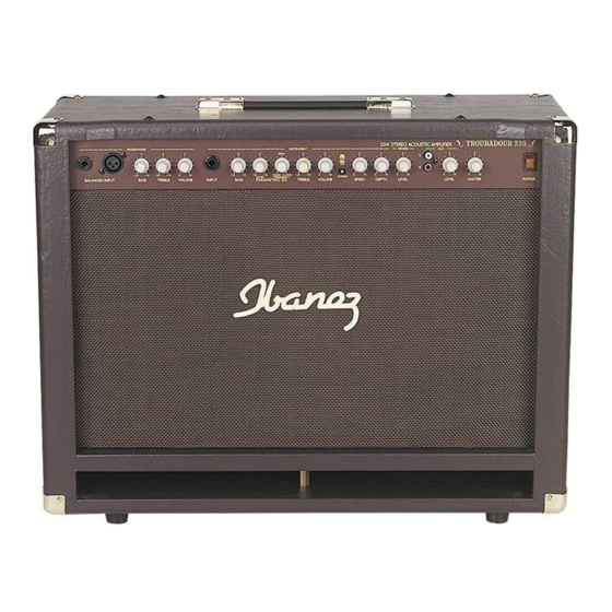 IBANEZ TA225 PARTS LIST Pdf Download ManualsLib