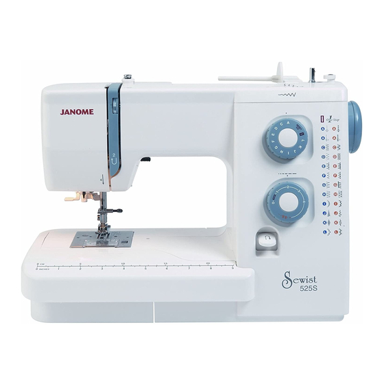Janome 525S Instruction Book